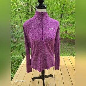 Nike Purple Quarter-Zip Pullover